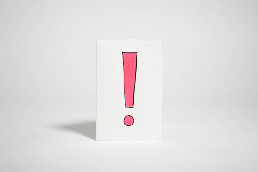 Exclamation  Card