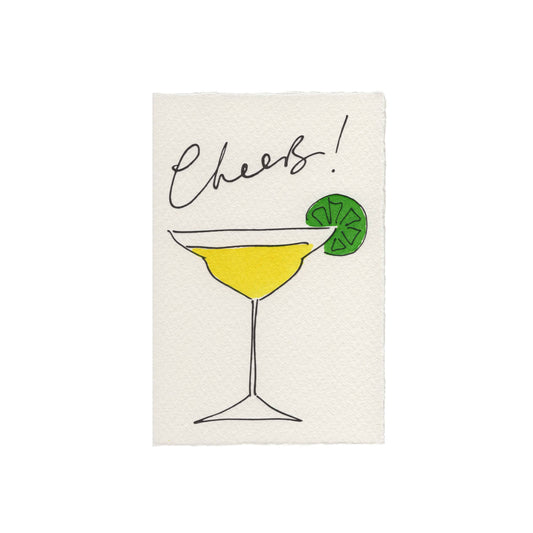 Scribble & Daub - Cheers Margarita Card