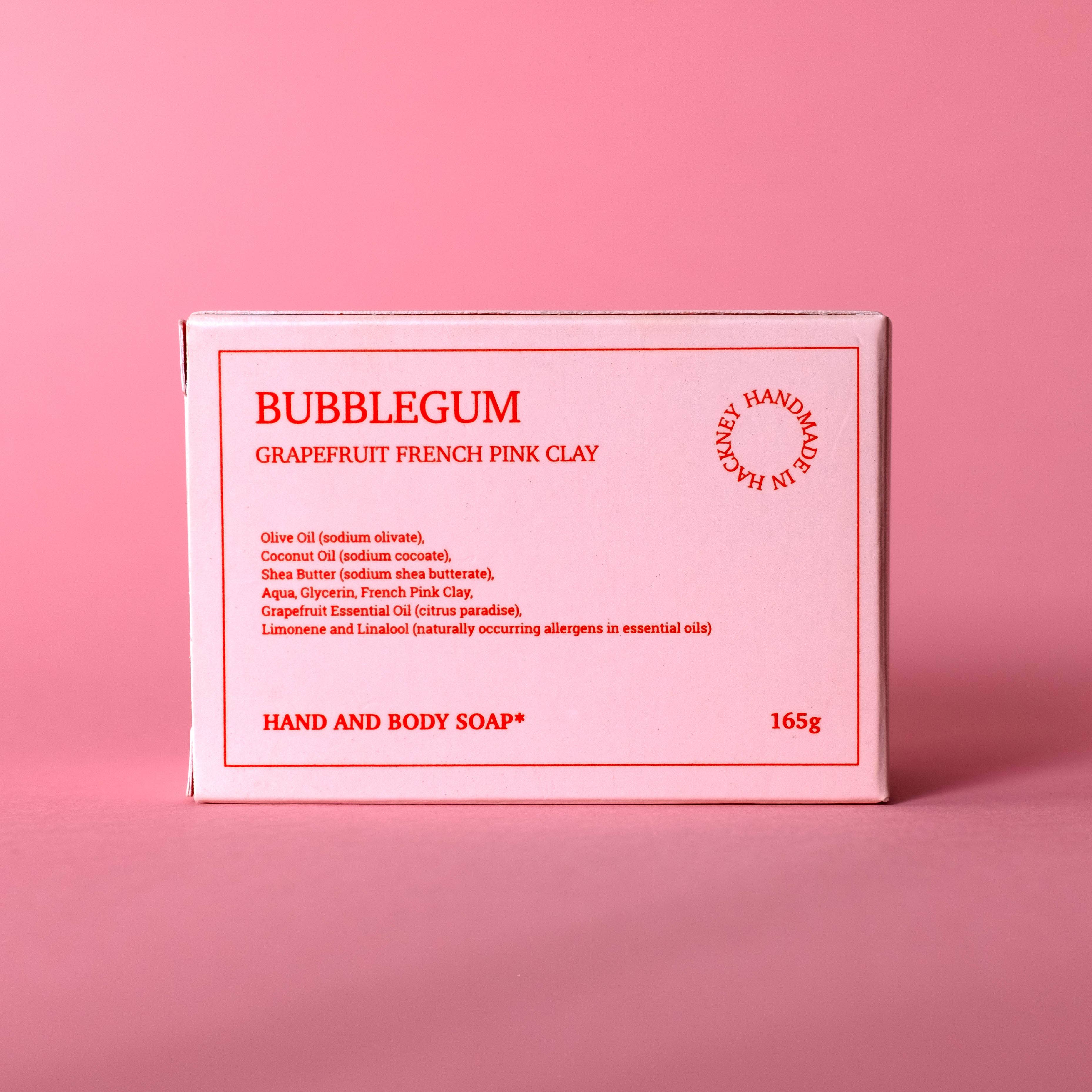 Bubblegum soap bar