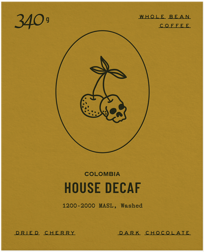 Colombia Decaf - Fresh Roasted Coffee - Ground: 340g