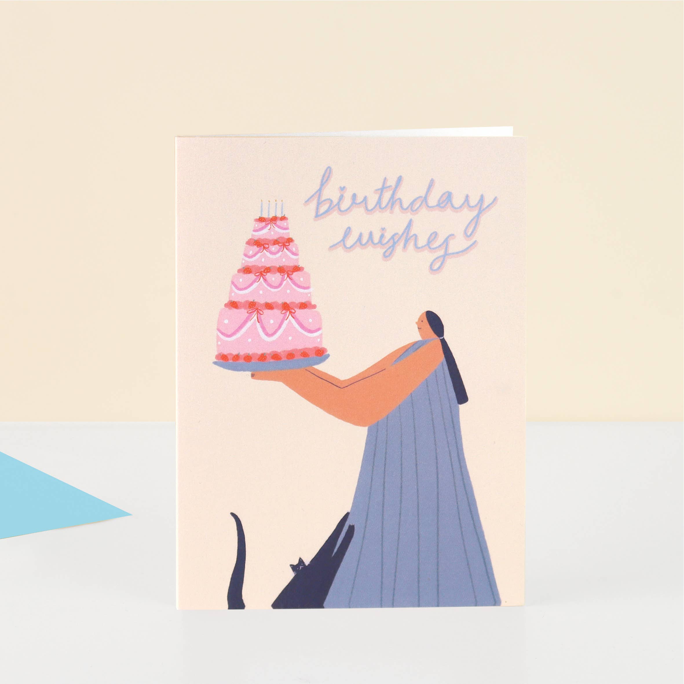 Birthday Wishes Card | Happy Birthday | Cake Card | Women's