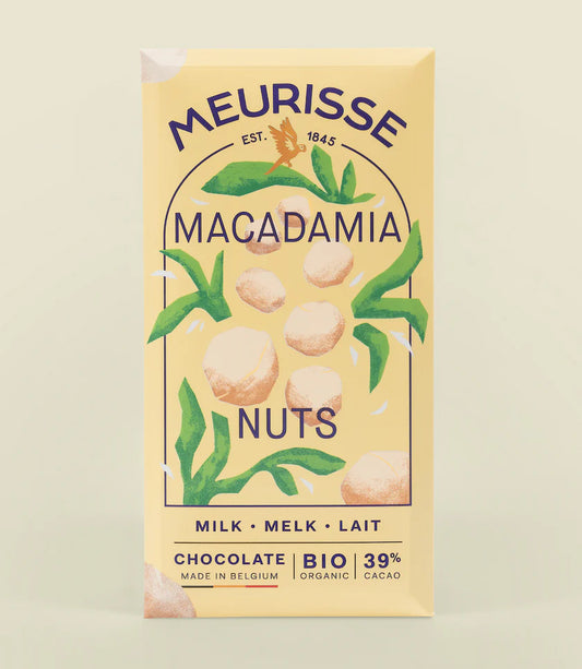 Milk chocolate with Macadamia nuts
