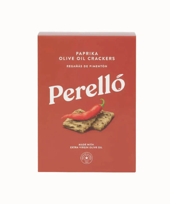 Paprika Olive Oil Crackers