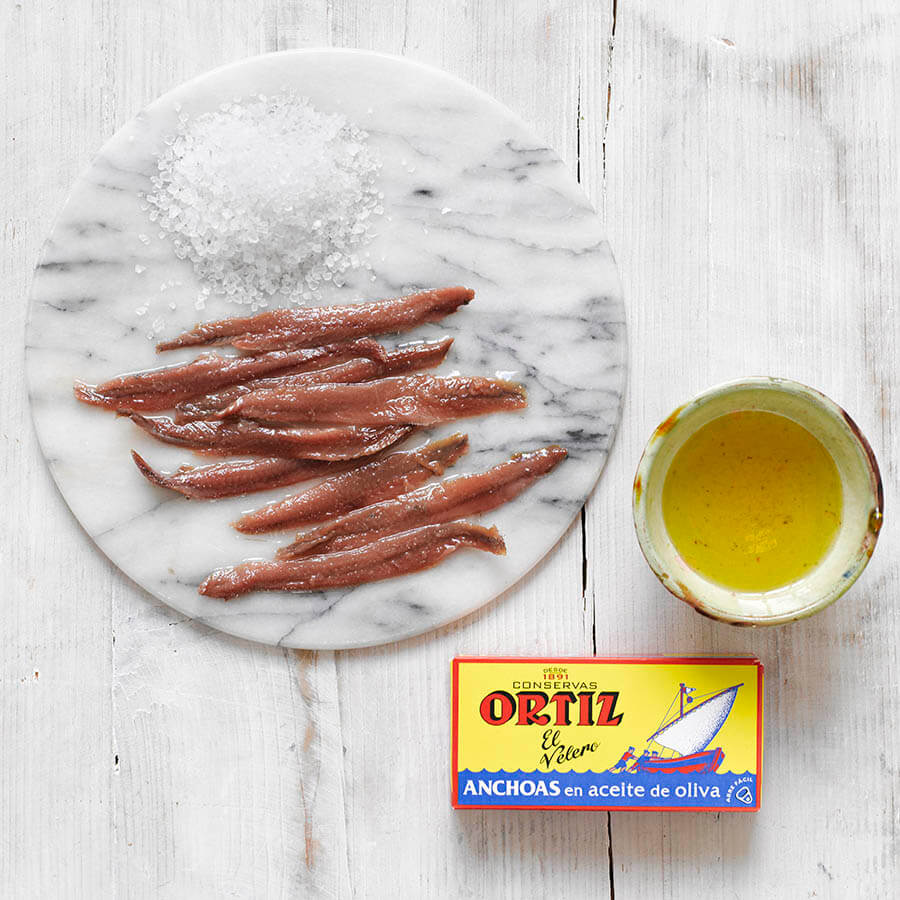 Ortiz Small Cured Anchovy Fillets, 47.5g