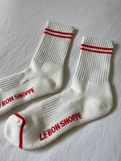 Le Bon Shoppe - Boyfriend Socks: Grape