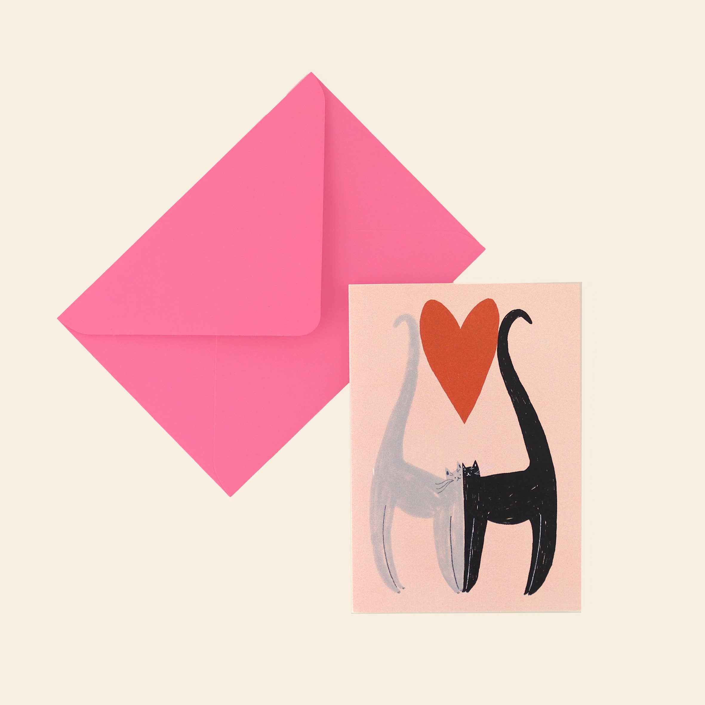 Cats Love Card | Anniversary | Valentine's | Cute Cat Card