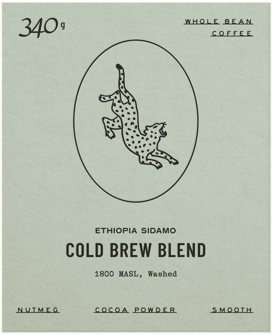 Cold Brew Blend - Fresh Roasted Coffee - Ground: 340g
