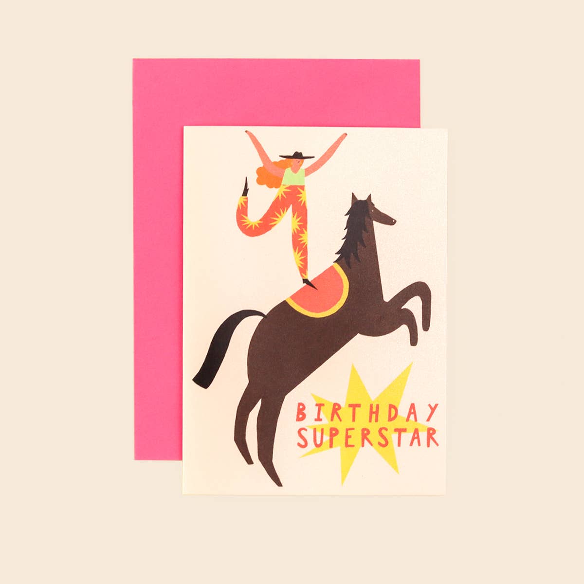 Superstar Birthday Card | Cowgirl Card | Women's Card | A6